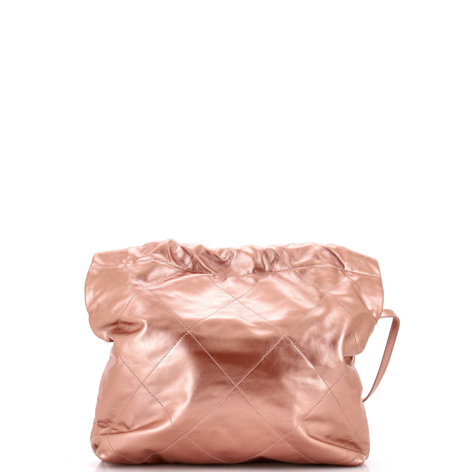 22 Chain Hobo Quilted Calfskin Small