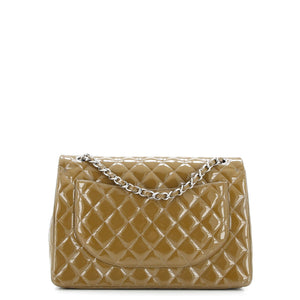 Classic Double Flap Bag Quilted Patent Jumbo
