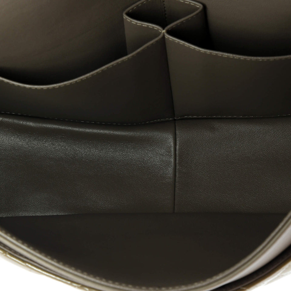 Classic Double Flap Bag Quilted Patent Jumbo