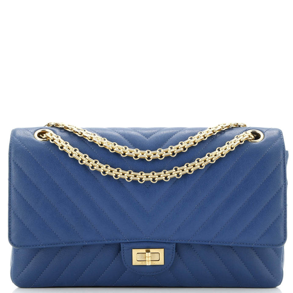 Reissue 2.55 Flap Bag Chevron Sheepskin 226