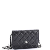 Wallet on Chain Quilted Caviar Mini