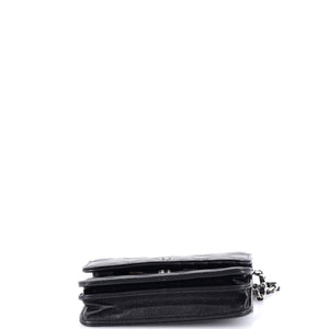 Wallet on Chain Quilted Caviar Mini