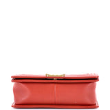 Boy Flap Bag Quilted Calfskin Old Medium