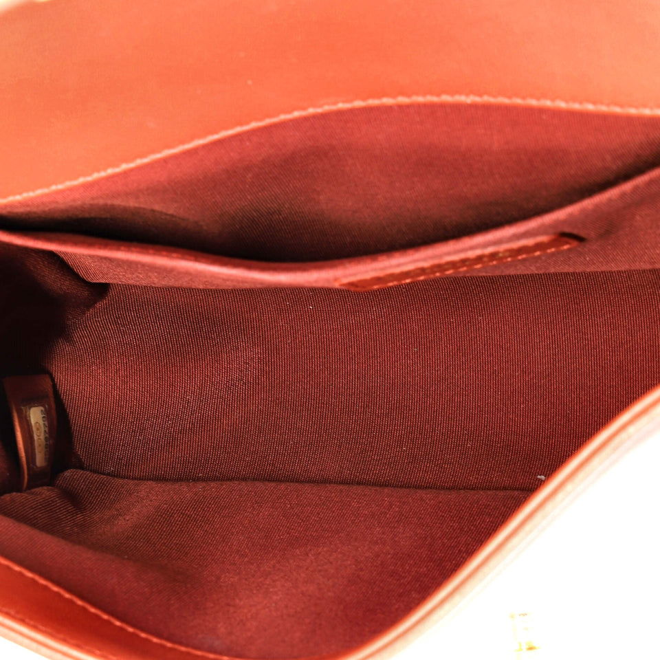 Boy Flap Bag Quilted Calfskin Old Medium