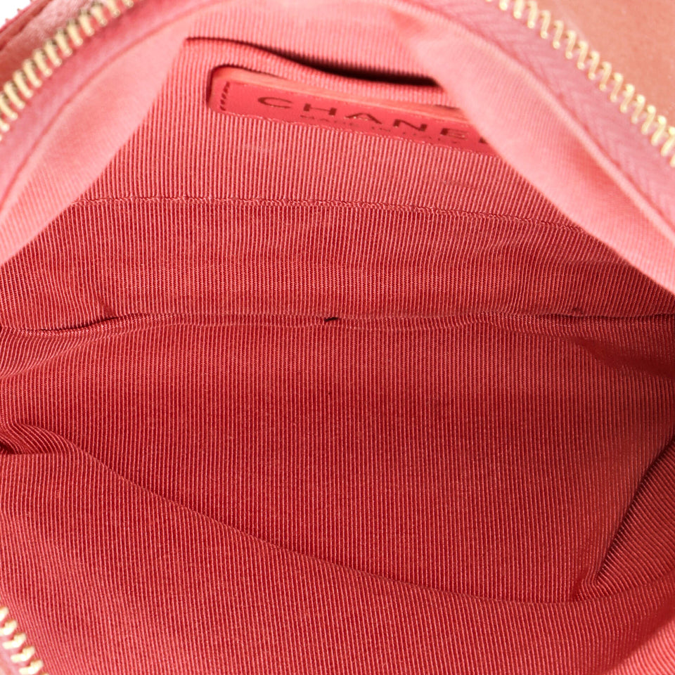 Bi Classic Waist Bag Quilted Crumpled Calfskin