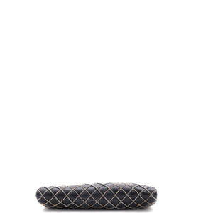 CC Chain Quilted Clutch Lambskin