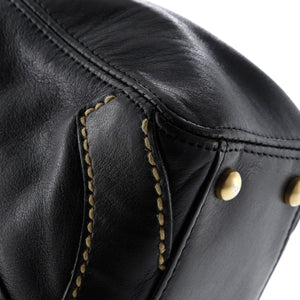 CC Stitch Shoulder Bag Leather Small