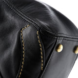 CC Stitch Shoulder Bag Leather Small