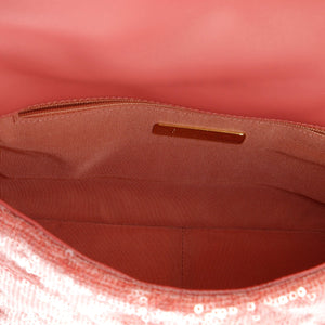 19 Flap Bag Quilted Sequins Medium