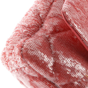 19 Flap Bag Quilted Sequins Medium