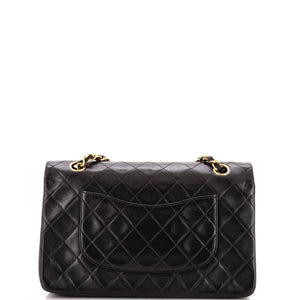 Vintage Classic Double Flap Bag Quilted Lambskin Medium