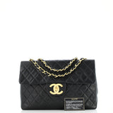 Vintage Classic Single Flap Bag Quilted Lambskin Maxi