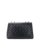 Vintage Classic Single Flap Bag Quilted Lambskin Maxi