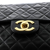 Vintage Classic Single Flap Bag Quilted Lambskin Maxi