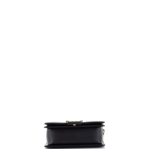Boy Flap Bag Chain Embellished Quilted Lambskin Small