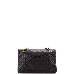 Vintage Classic Double Flap Bag Quilted Lambskin Small