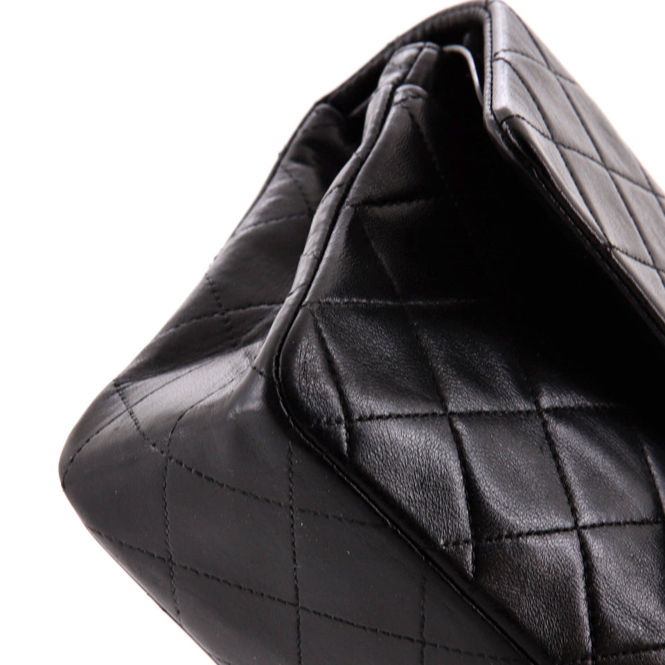 Vintage Classic Double Flap Bag Quilted Lambskin Small