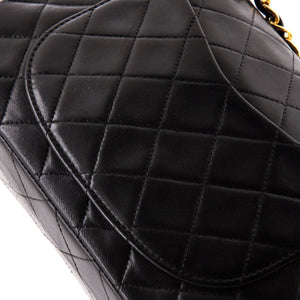 Vintage Classic Double Flap Bag Quilted Lambskin Small