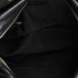 Petite Timeless Tote Quilted Caviar