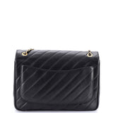 Paris-Salzburg Coco Vintage Flap Bag Diagonal Quilted Lambskin Jumbo