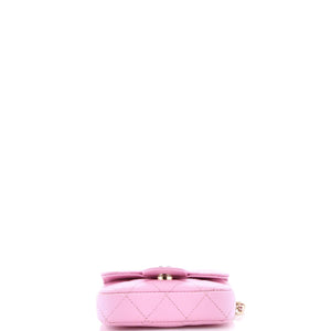 Classic Flap Chain Belt Bag Quilted Caviar Mini