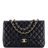Classic Single Flap Bag Quilted Lambskin Jumbo