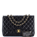 Classic Single Flap Bag Quilted Lambskin Jumbo