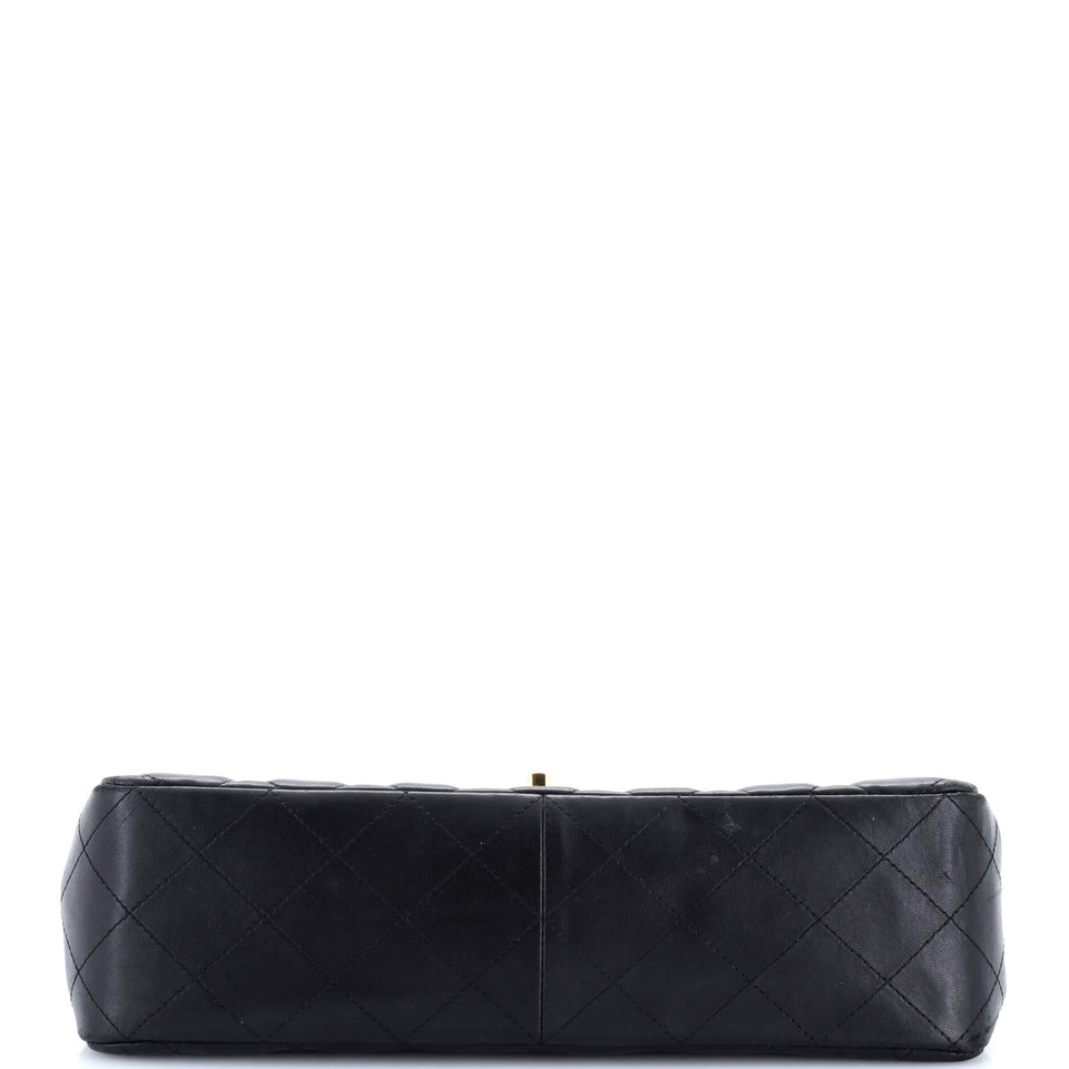 Classic Single Flap Bag Quilted Lambskin Jumbo