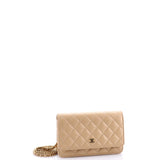 Wallet on Chain Quilted Caviar