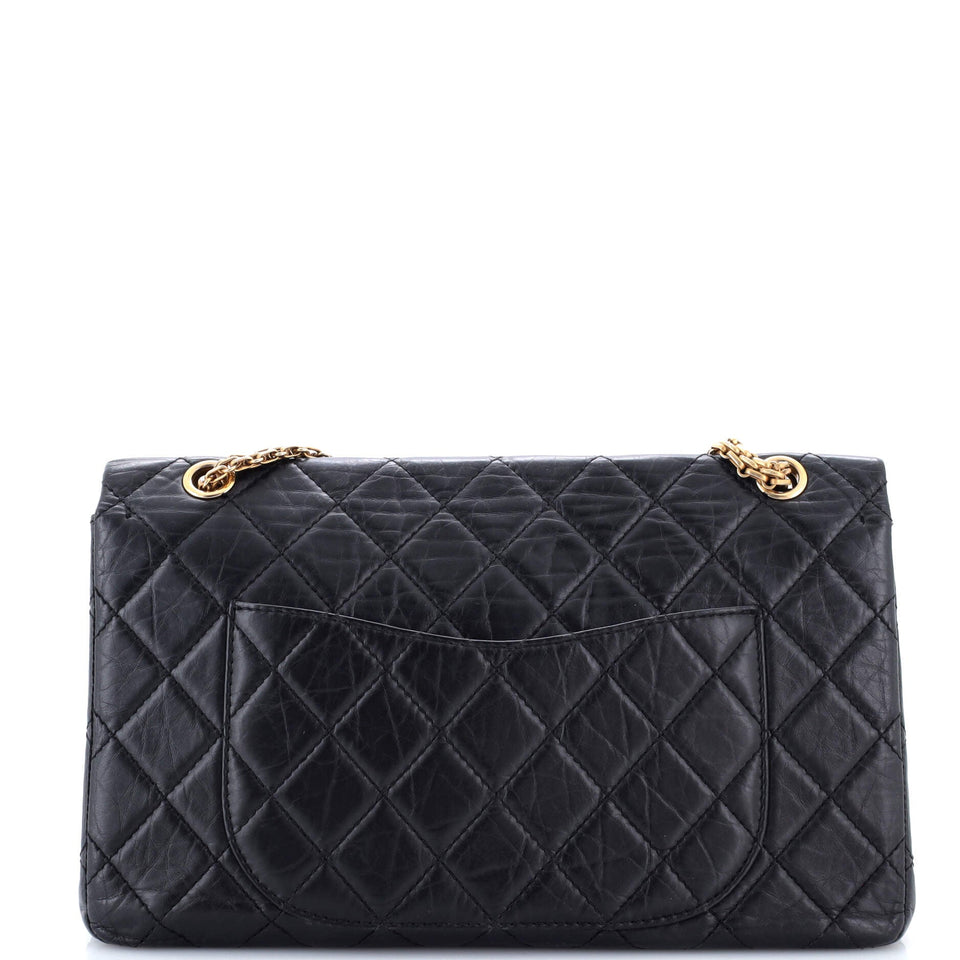 Reissue 2.55 Flap Bag Quilted Aged Calfskin 227