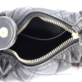 Chain Around Hobo Pouch Quilted Lambskin Mini