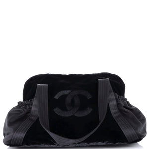 Vintage CC Dome Tote Velvet Large