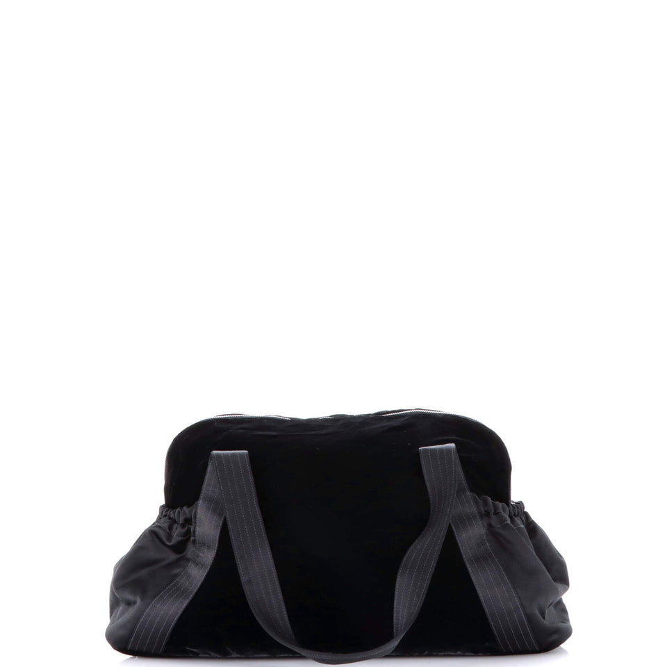 Vintage CC Dome Tote Velvet Large