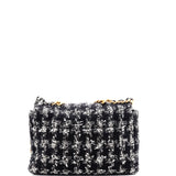 19 Flap Bag Quilted Tweed Large