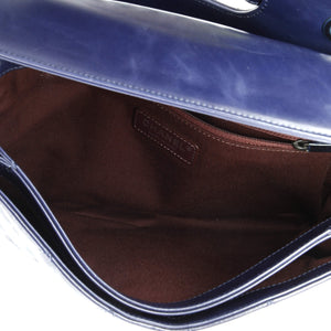 Perfect Edge Flap Bag Quilted Calfskin Jumbo
