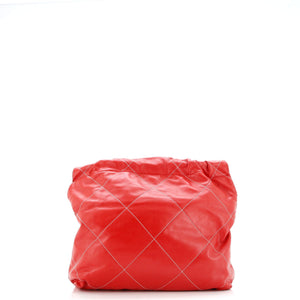22 Chain Hobo Quilted Calfskin Small