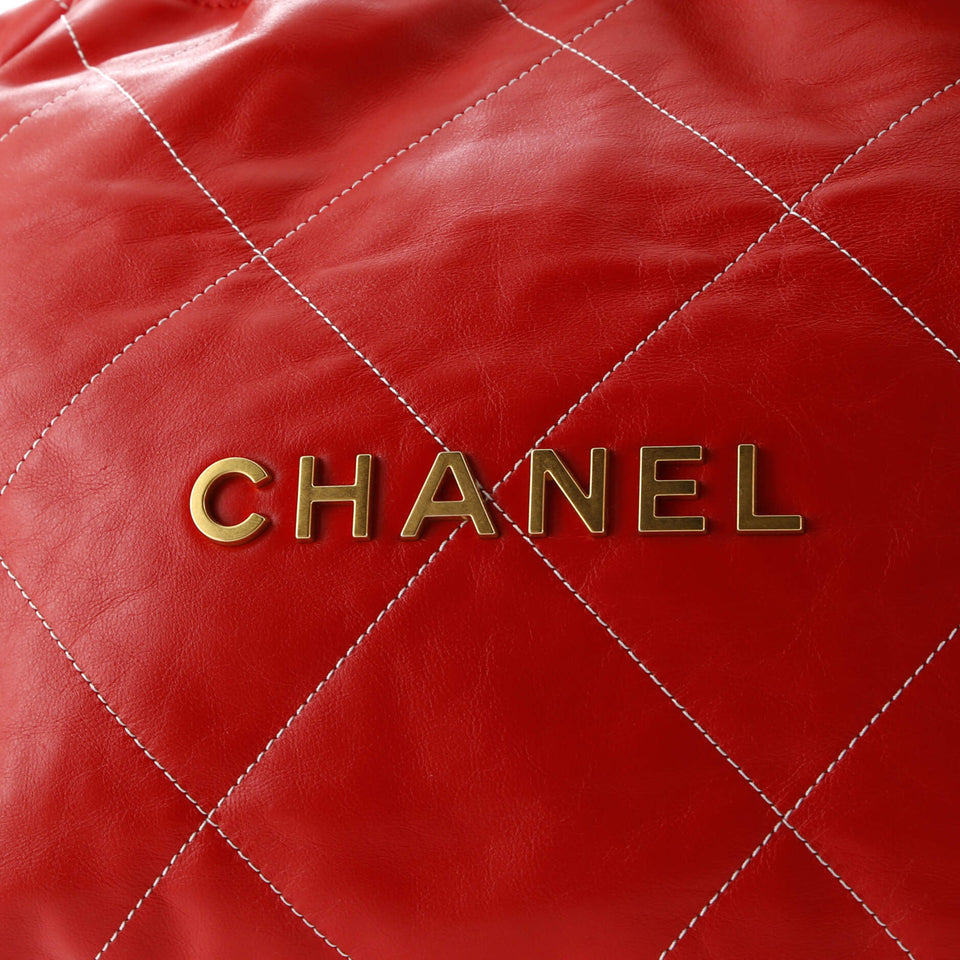 22 Chain Hobo Quilted Calfskin Small