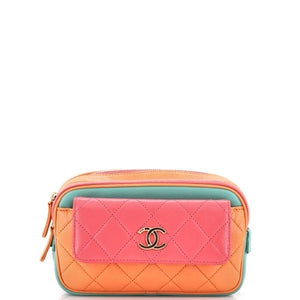 In & Out Belt Bag Quilted Goatskin Small