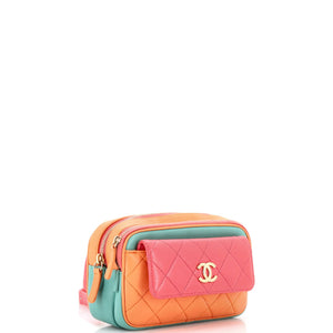 In & Out Belt Bag Quilted Goatskin Small