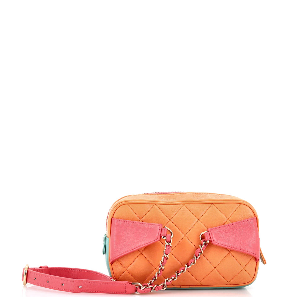 In & Out Belt Bag Quilted Goatskin Small