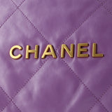 22 Chain Hobo Quilted Calfskin Medium