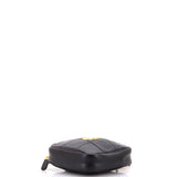 Diamond Chain Crossbody Bag Quilted Lambskin Small