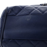 Timeless Accordion Flap Bag Quilted Caviar