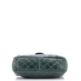 Castle Rock Flap Bag Quilted Glazed Calfskin Medium