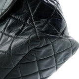 Castle Rock Flap Bag Quilted Glazed Calfskin Medium