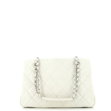Timeless CC Shopping Tote Quilted Caviar Medium