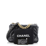 19 Flap Bag Quilted Leather Medium