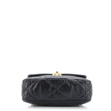 19 Flap Bag Quilted Leather Medium
