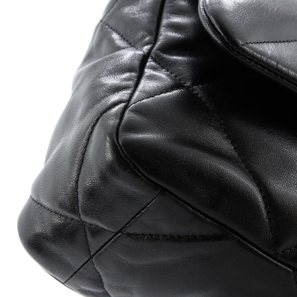 19 Flap Bag Quilted Leather Medium