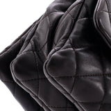 Pillow Crush Flap Bag Quilted Lambskin Small